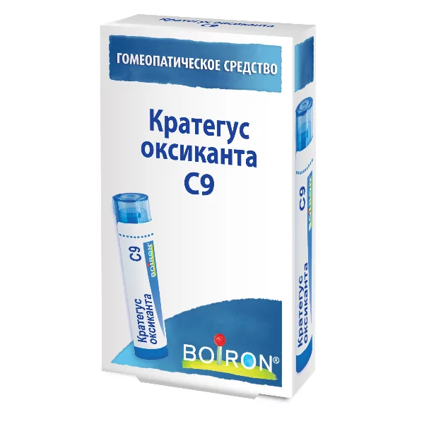 Буарон Кратегус оксиканта C9, 4 г, гомеопатический монокомпонентный препарат