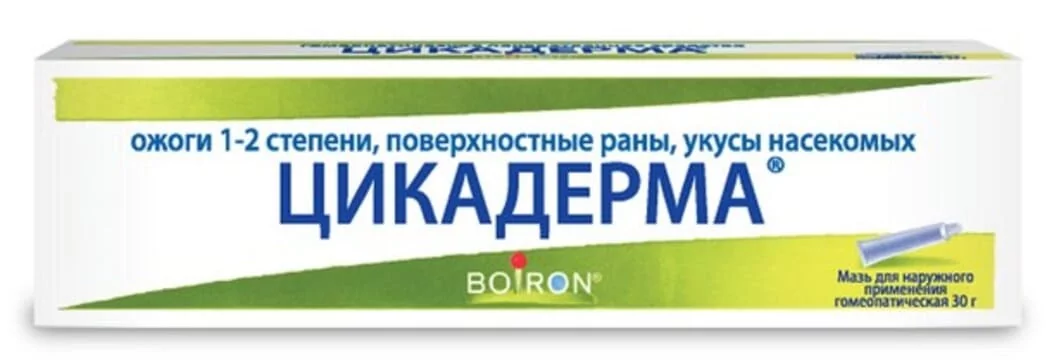 Цикадерма Буарон, 30 г, мазь гомеопатическая