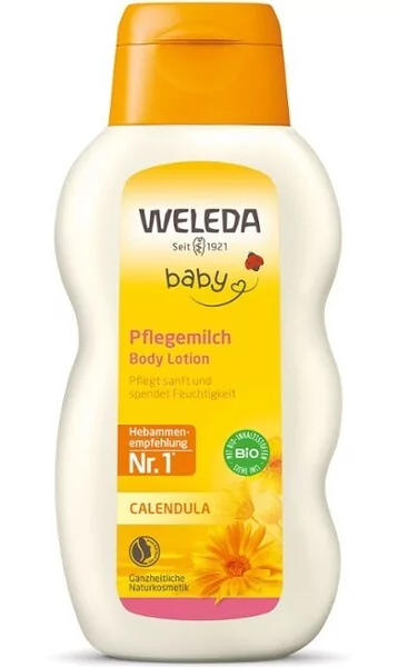Weleda Детское молочко для тела с календулой, 200 мл