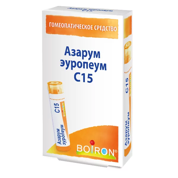 Буарон Азарум эуропеум C15, 4 г, гомеопатический монокомпонентный препарат
