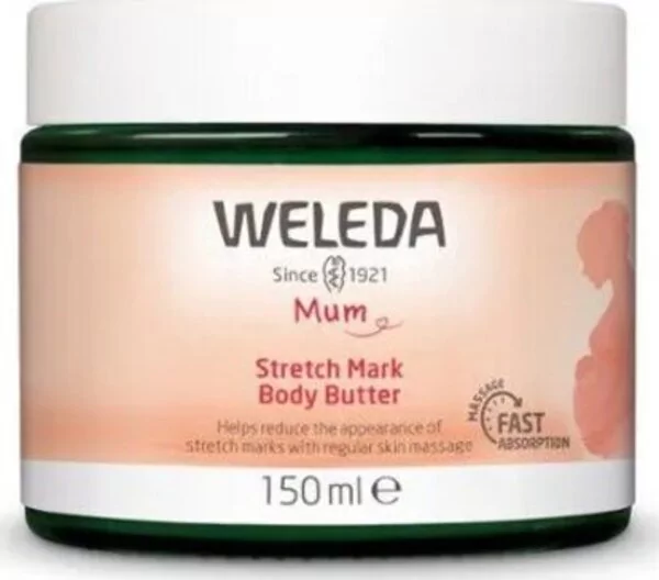 Weleda Крем-butter для профилактики растяжек, 150 мл