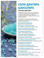 Аптечка "Соли Шюсслера" D6-D12 №12 в гранулах гомеопатическая, 12х4г