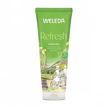 Weleda Гель для душа Refresh, туба 200 мл